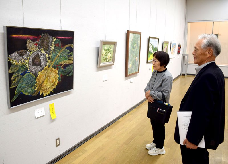 感性あふれる秀作披露　茂原で公募展　絵画、彫刻、工芸の９６点