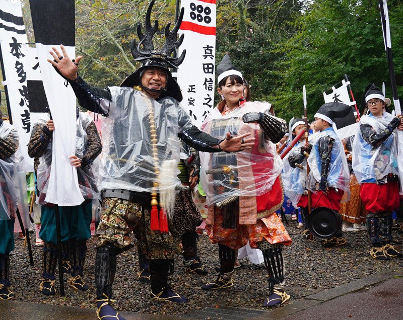 本多忠勝ら武者行列、勇壮に　大多喜お城まつり　渡辺正行さん、今年も“参陣”