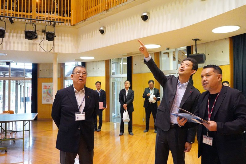 道路、観光、有害鳥獣対策…　夷隅地域発展へ熊谷知事視察　４市町長意見交換