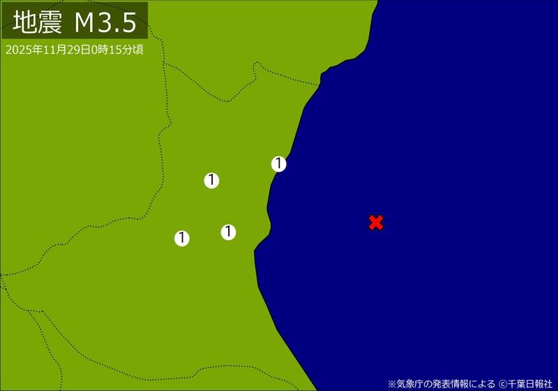 震度分布図