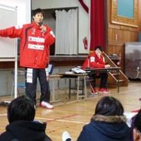 ジェッツ選手が解説　千葉興銀の金融教室　松戸・河原塚小