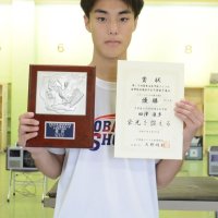 男子エアライフル個人優勝の田澤康多
