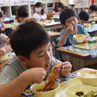 房州エビ給食に登場　南房総の小中学校