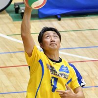 シッティングバレーボール男子代表の加藤選手
