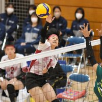 １６４センチの主将が奮迅　女子・敬愛学園　バレーボール第７４回全日本高校選手権　千葉県代表決定戦