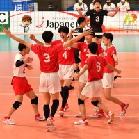 習志野、前回王者に善戦　春高バレー