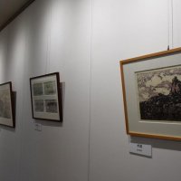 地元銚子の風景を題材にした木版画家、金子周次の作品
