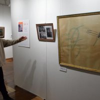 山下清のペン画紹介　銚子ゆかり作家の名画も　芸術村で「虫干し展」
