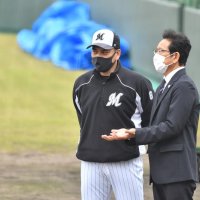 井口監督「代表の朗希見てみたい」　千葉ロッテ石垣島キャンプ