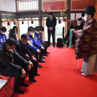 ＪＦＬ昇格へ必勝祈願　ブリオベッカ浦安清瀧神社で