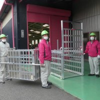 アルミ製の鳥獣捕獲檻　移動、解体楽で長持ち　白子の「房総プラント」開発