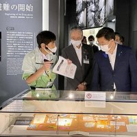 松野長官が福島・双葉訪問　１１年ぶり居住再開、復興アピール