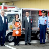 高齢者の安全確保へ協定　山武市×セイミヤ×山武署　移動スーパー運行開始