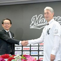 選手に主体性求める　「期待いっぱいわくわくしている」　千葉ロッテ吉井新監督誕生