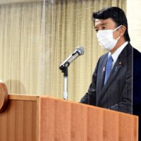 「国民の信頼が不可欠」　斎藤新法相、職員に訓示