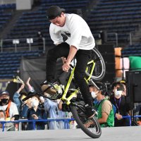 もっとうまく愚直に練習　Ｘゲーム「Ｖとりたい」　ＢＭＸフラットランド佐々木元選手（３７）＝松戸市在住　【千葉県誕生１５０年　ミライのちば人】