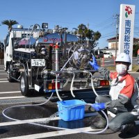 災害時、復旧活動支援へ　民間給水車を配備　南房総市