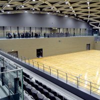 千葉公園総合体育館が完成　市長「市民に親しまれる施設に」