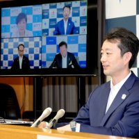 新型コロナ、一般の病気対応に　５類移行後　熊谷知事、４都県テレビ会議