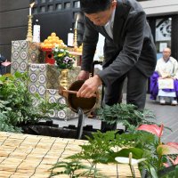 ウナギ供養、感謝込め　成田　３０日土用の丑の日前に