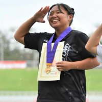 女子ハンマー　小野寺（木総）大会新　最後にビッグスロー