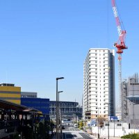 開発ラッシュとなっている南船橋エリア＝２８日