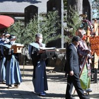 サケ奉納し災いサケる　香取・山倉大神で伝統の鮭祭り