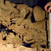 迫り来る龍、力強く立体的に　無双の名人　彫物師・島村圓鉄の傑作　睦沢・歴史民俗資料館　【月刊ほぼ実物大ニュース】