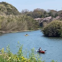 カヤックが楽しめる千葉市花見川区の花島公園（同市提供）
