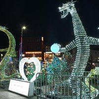 今年のえとの竜も登場
