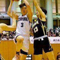 抜群シュート力際立つ　市船橋　バスケ千葉県高校総体