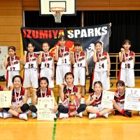 女子　泉谷スパークスＶ　男子　生浜スパーズ頂点　第９２回千葉市ミニバスケ大会