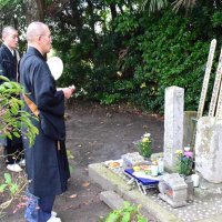 「風化させてはいけない」　白子　元禄津波の犠牲者供養