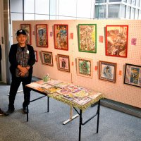 猫テーマの作品ずらり　香取、ネッコワーク展