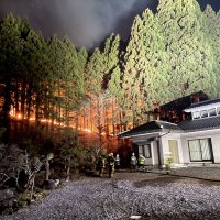 「火に囲まれる感じ」「水の確保が難しい」　岩手・大船渡山林大火災　応援派遣の船橋市消防局員　市街地と異なる消火