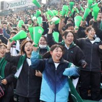 スタンドに１３００人、ナインを後押し　千葉黎明　第９７回選抜高校野球大会
