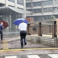 【速報】千葉県内、局地的に強い雨　午後７～８時ごろピークか