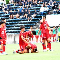 「全冠達成」ついえる　サッカー・流通経大柏　全国高校総体　第９日