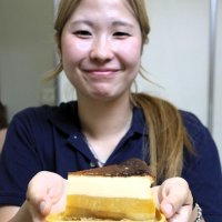 ９品を出品しているほっこり芋の「金蜜芋のバスクチーズケーキ」
