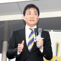 「年収の壁、道半ば」　千葉駅前で国民・玉木氏