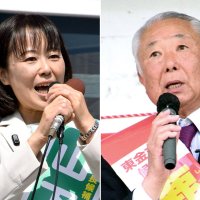 現新一騎打ちに　継続・刷新、熱く訴え　東金市長選告示