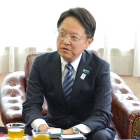 健康寿命延伸に尽力　佐々木執行役員来社　明治安田
